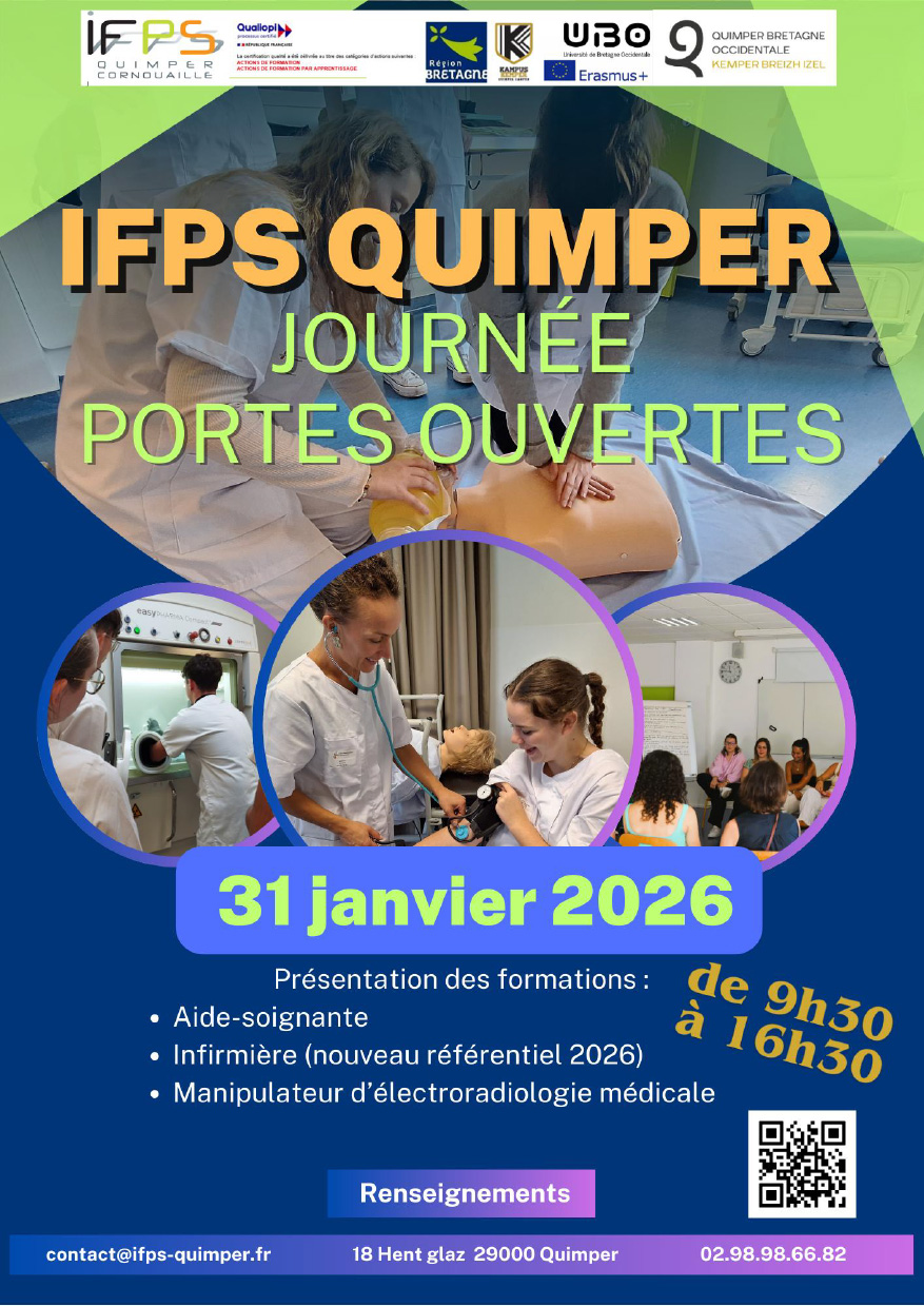 Affiche d'invitation à la journée porte ouverte du 31 janvier 2026